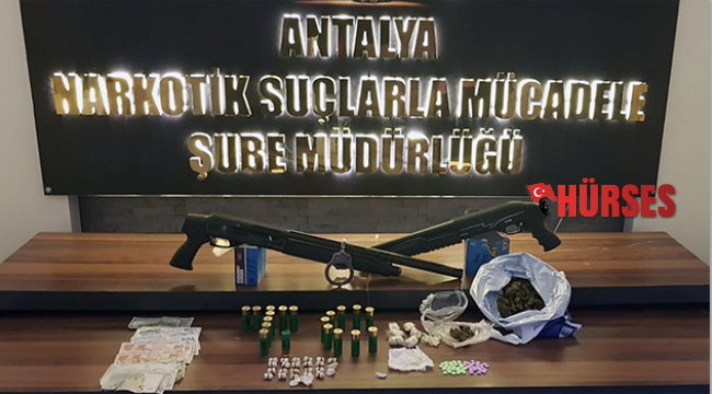 Antalya'da uyuşturucu  operasyonları: 9 tutuklu
