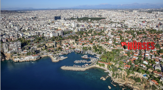 Antalya'nın nüfusu yüzde 2,62 arttı