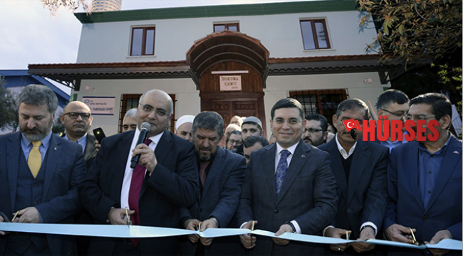 Dokuma Fabrikası Camii yeniden ibadete açıldı