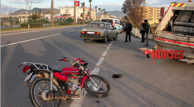 Gazipaşa kaza: 1 yaralı