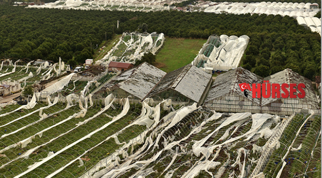 Hortumun zararı belli oldu