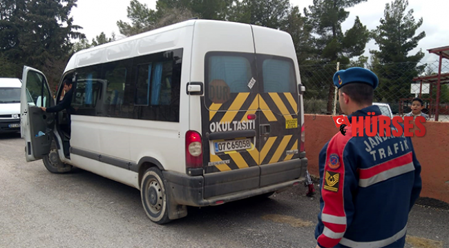Okul servislerine denetim
