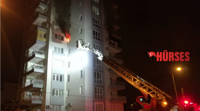 Yangından itfaiye çıkardı