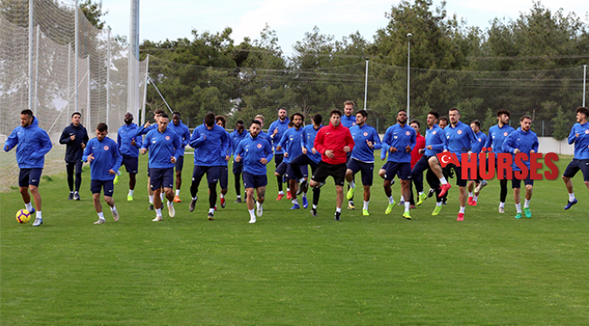 Antalyaspor dayanıklılık çalıştı