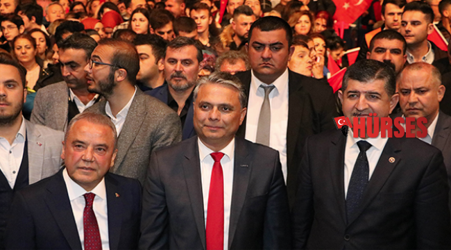 Atatürk'ün Antalya'ya gelişi kutlandı