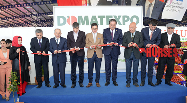 Domatexpo Fuarı açıldı