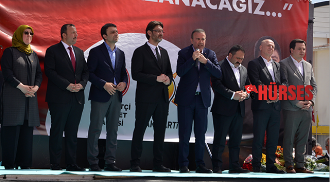 Korkuteli'de Cumhur İttifakı mitingi