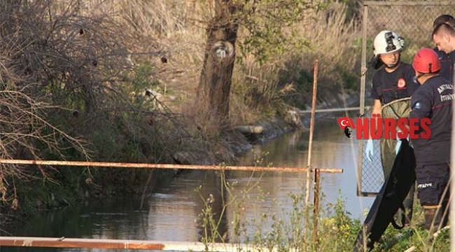 Su kanalında boğuldu