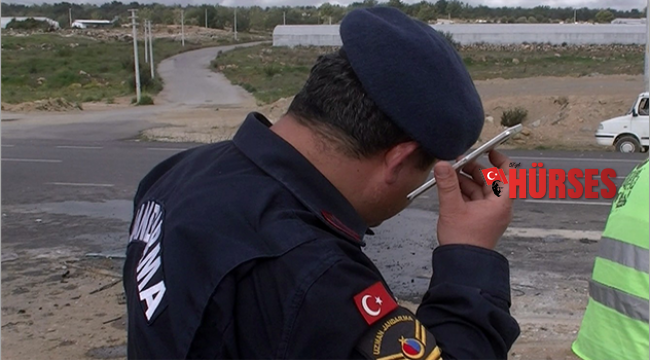 Acı haberi  veremedi