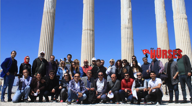 Antalyalı gazeteciler kültür gezisinde