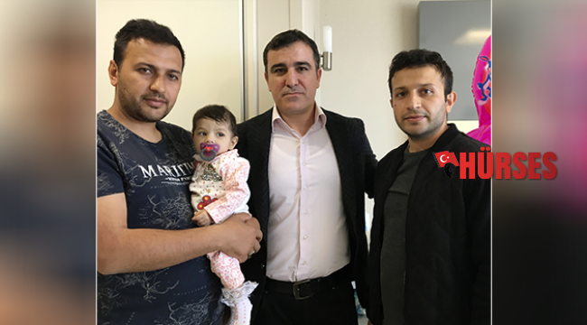 Azra bebek  yaşama tutundu