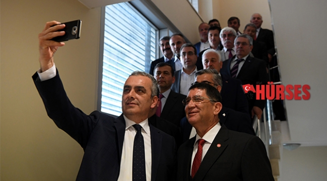 Başkan Esen, esnaf  temsilcilerini ağırladı