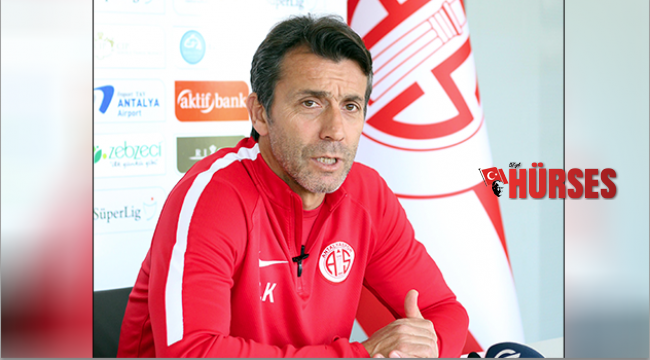 Bülent Korkmaz Antalyaspor’un ligde bulunduğu konumu böyle değerlendirdi: Güvenilir noktadayız
