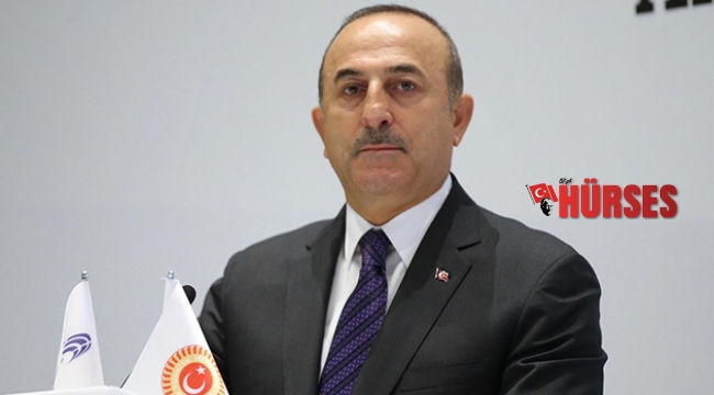 Çavuşoğlu konuştu Fransızlar kaçtı