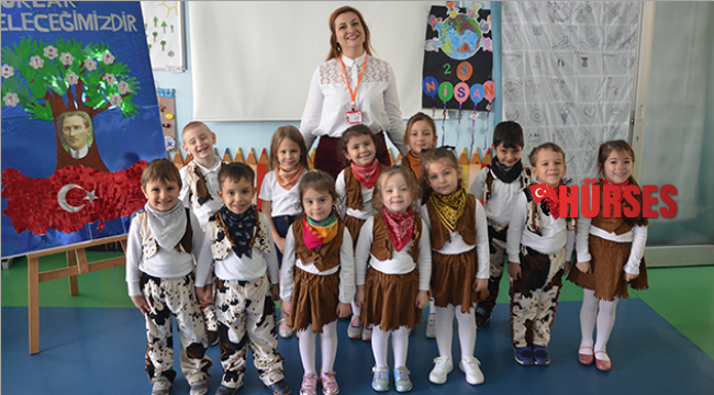 Çocuklar, 23 Nisan'ı kutladı