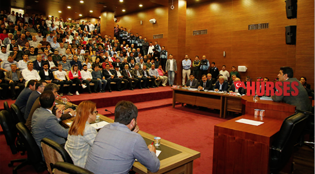 Döşemealtı'nda ilk meclis toplandı