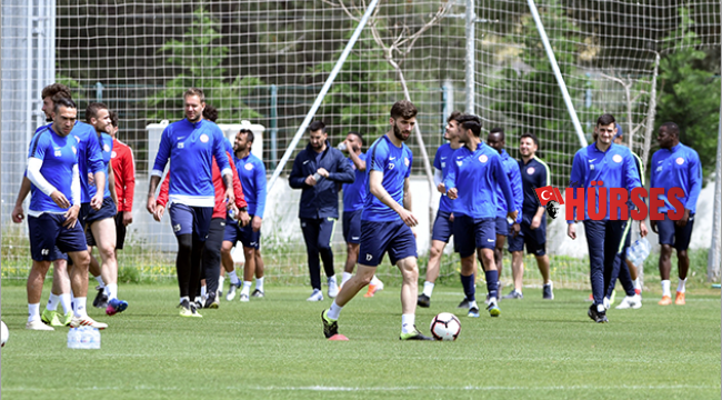 Erzurumspor maçı  taktiği çalışıldı
