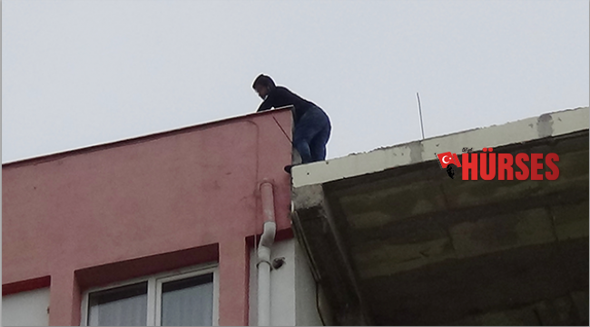 İntihara kalkıştı, kendini ihbar etti