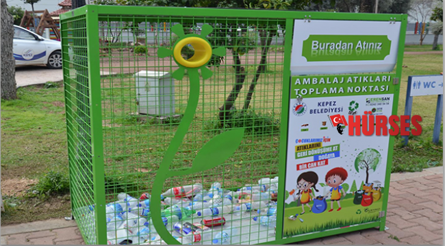 Kepez'da atıklar dönüştürülüyor