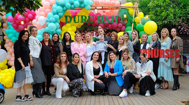 Minik Duru’ya renkli kutlama