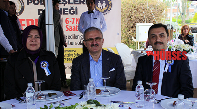 Polis eşlerinden kermes
