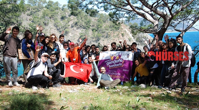 Terörle mücadeleden Doğa Yürüyüşü