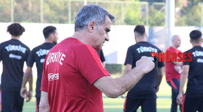 A Milli Takım ilk antrenmana çıktı
