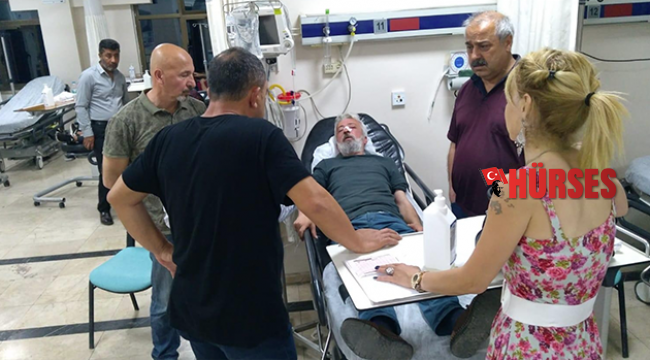 Antalya'da gazeteciye darp