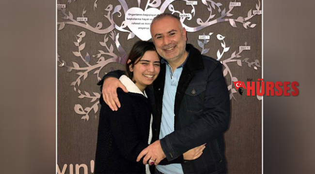 Babasının böbreğiyle yaşama tutundu