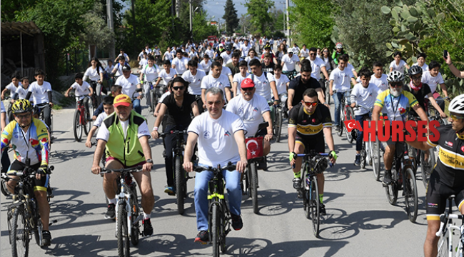 Başkan Esen pedal çevirdi