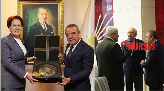 Böcek, liderleri ziyaret etti