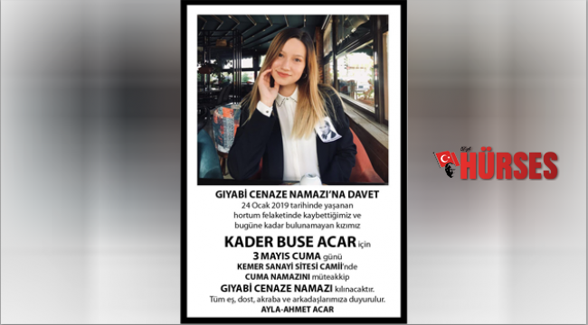 Buse için en acı davet