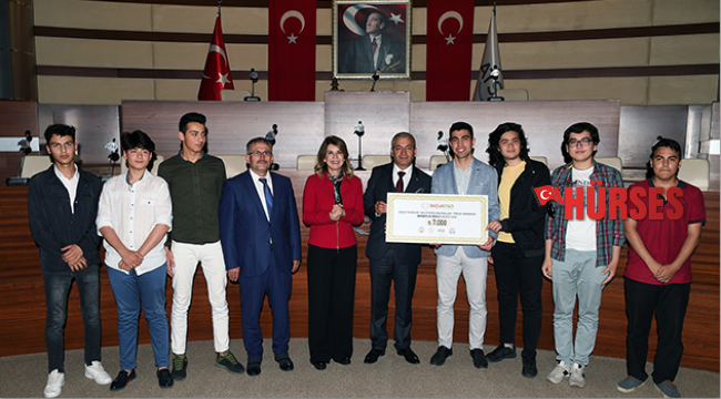 Genç Mucitler ödüllerini aldı