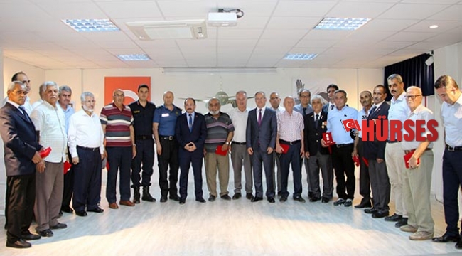 Kıbrıs gazilerine madalya