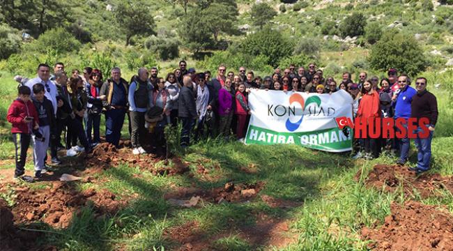 KONYSİAD’dan hatıra ormanı