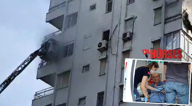 Yaşlı çift, son anda kurtarıldı