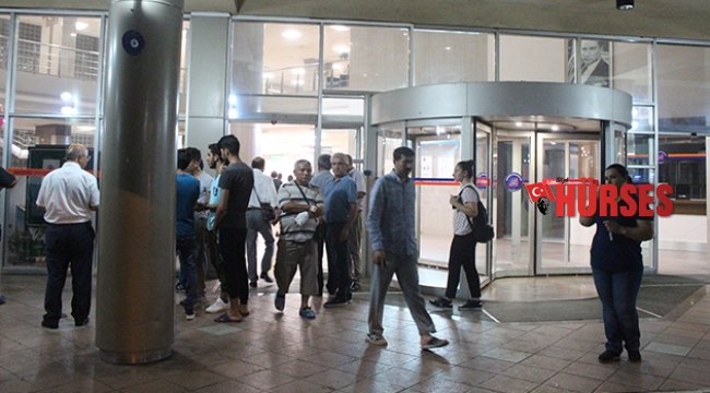 Hastanede yangın