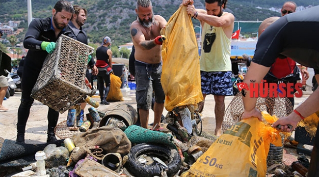 Kaş’ta denizden çıkmayan kalmadı