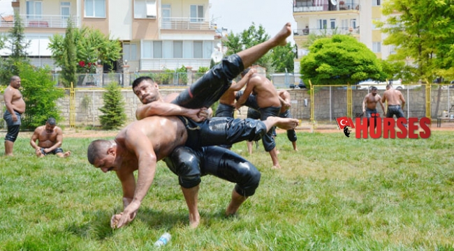 Kırkpınar öncesi  antrenman