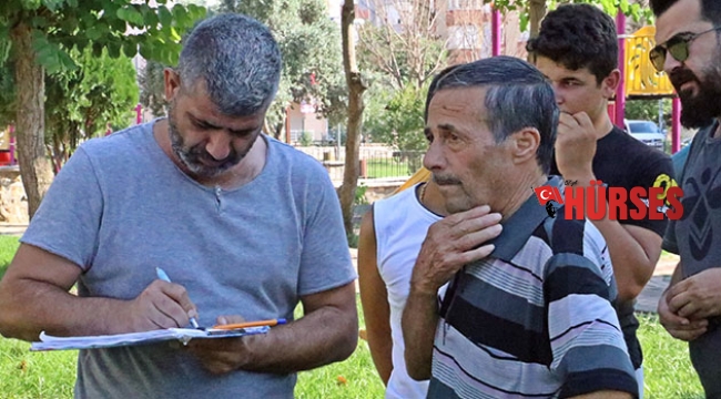Namaza hazırlanan yaşlı adama kapkaç şoku