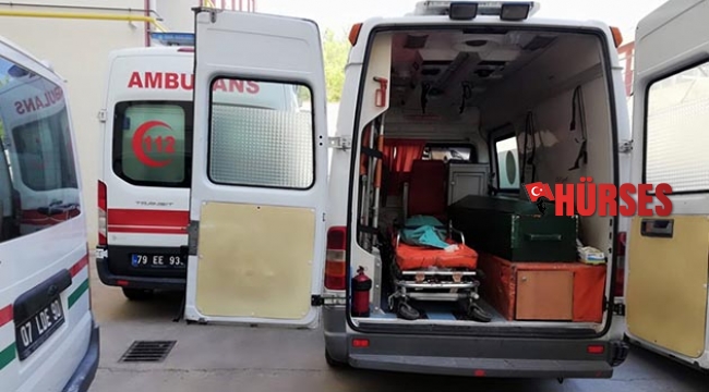 Sağlık ekiplerinin müdahalesini kabul etmedi