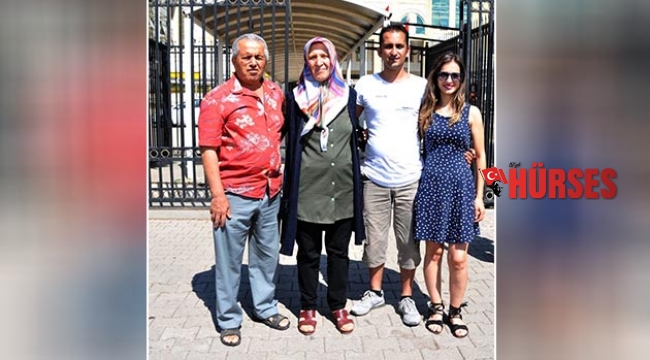Tahliye sevinci yaşadı