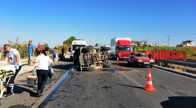 Antalya'da safari kazası: 8 turist yaralı