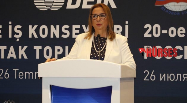 Bakan Pekcan, Rus iş dünyasına seslendi