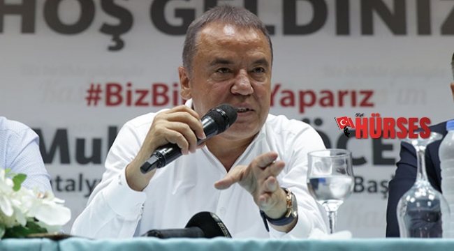 Böcek, Kaş'ta STK  temsilcileri ile buluştu