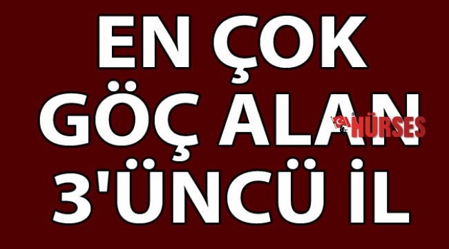 En çok göç alan 3'üncü il Antalya
