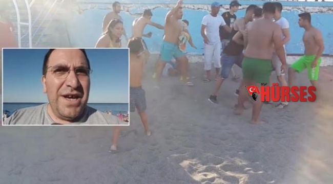 Eşini dövdüğü iddia edilen adama dayak