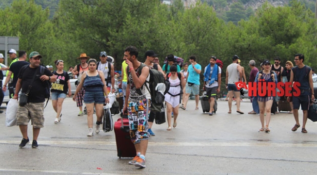 Festivale geldiler pişman oldular