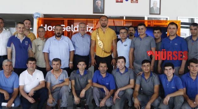 Gürbüz'den  Bilal'e ziyaret