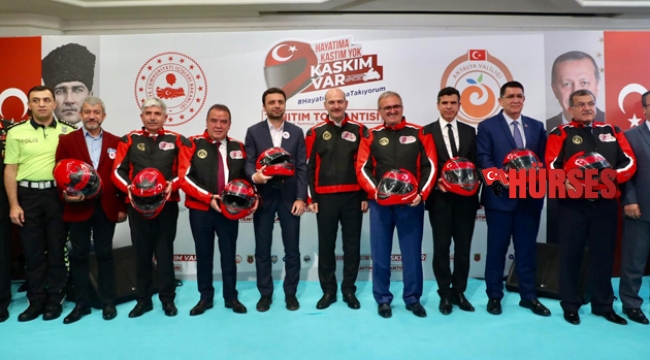 ‘Hayata Kastım Yok, Kaskım Var’ tanıtıldı
